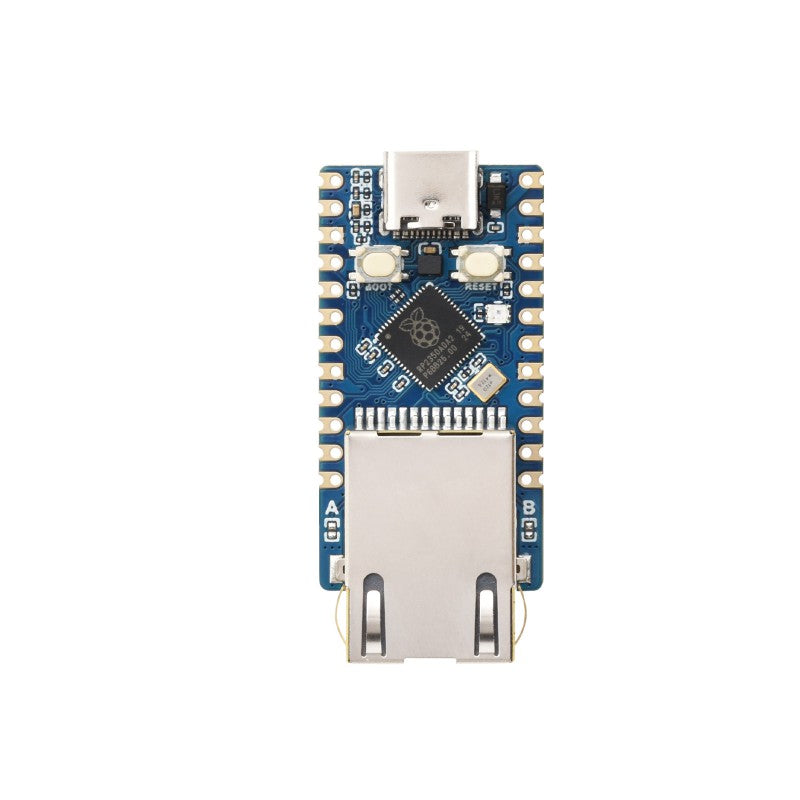 RP2350-ETH Development Board, RP2350 Ethernet Port Module, Raspberry Pi Microcontroller Development Board, Based on Official RP2350 Microcontroller