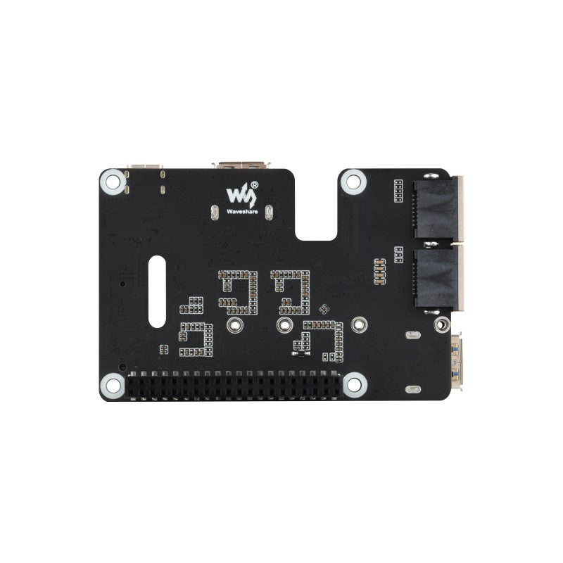 PCIe To USB 3.2 Gen1 / 2.5G ETH / M.2 NVMe Adapter For Raspberry Pi 5, Supports NVMe Protocol M.2 Solid State Drive, Expands 2-ch USB 3.2 Ports And 2-ch Ethernet Ports