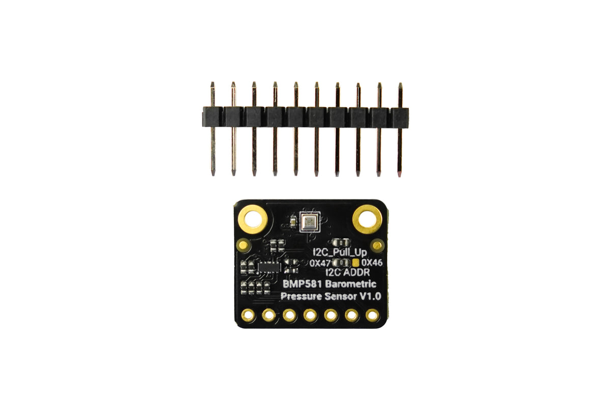 Fermion: BMP581 High-Precision Barometric Pressure & Temperature Sensor (Breakout, I2C/I3C/SPI, ±0.3hPa)