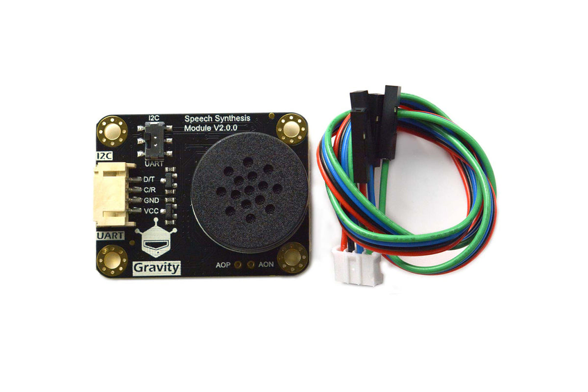 Gravity: Text to Speech Voice Synthesizer Module V2.0 for Arduino and ESP32 (Support English / Chinese)