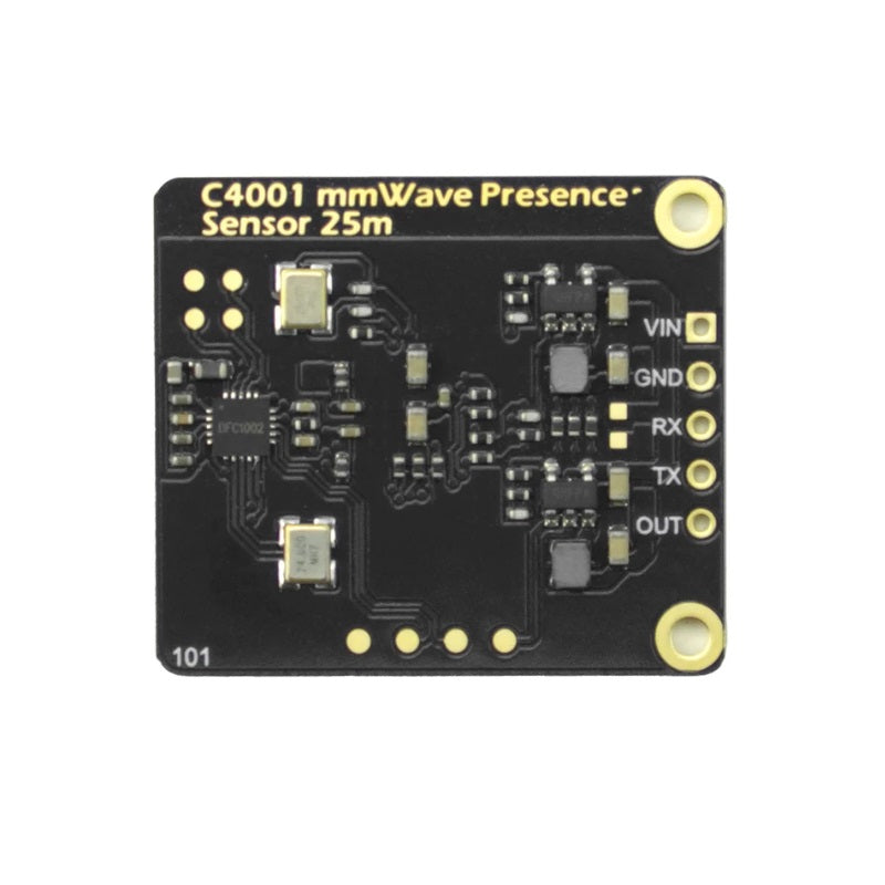 mmWave C4001 24GHz Human Presence Detection Sensor for Arduino & ESPHome 25 Meters, UART