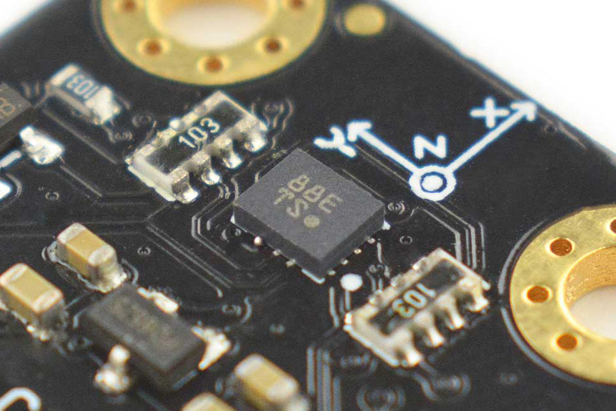 Gravity: I2C BMI160 6-Axis Inertial Motion Sensor