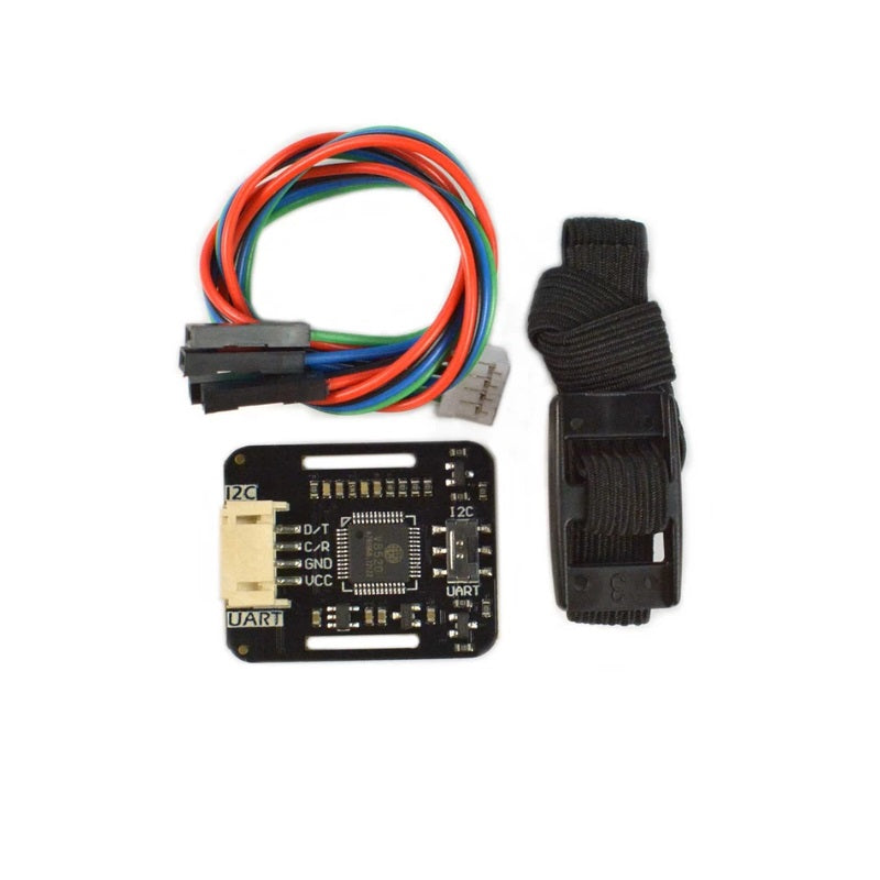 Gravity: MAX30102 PPG Heart Rate and Oximeter Sensor (I2C/UART)