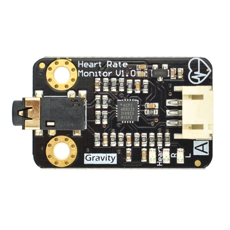 Gravity: Analog Heart Rate Monitor Sensor (ECG) for Arduino