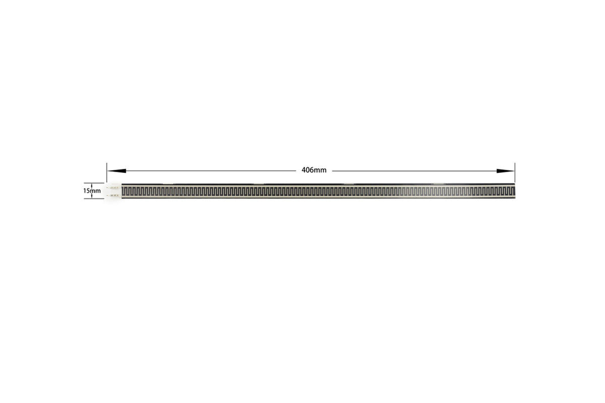 RP-L-400 Thin Film Pressure Sensor Strip (400mm, 20g-10kg)