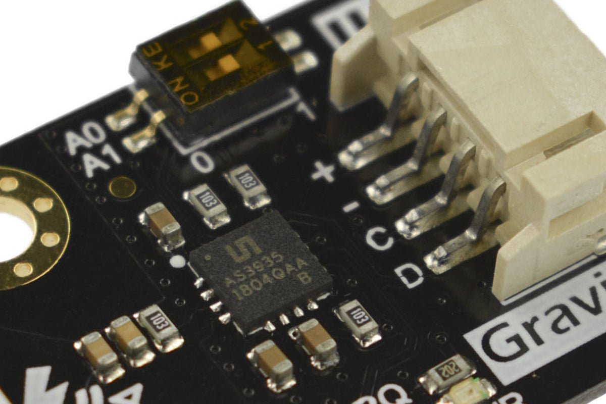 Gravity: 40km AS3935 Lightning Distance Sensor (I2C)