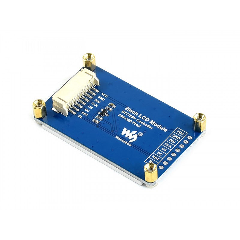 2inch LCD Display Module, IPS Screen, 240×320 Resolution, SPI Interface