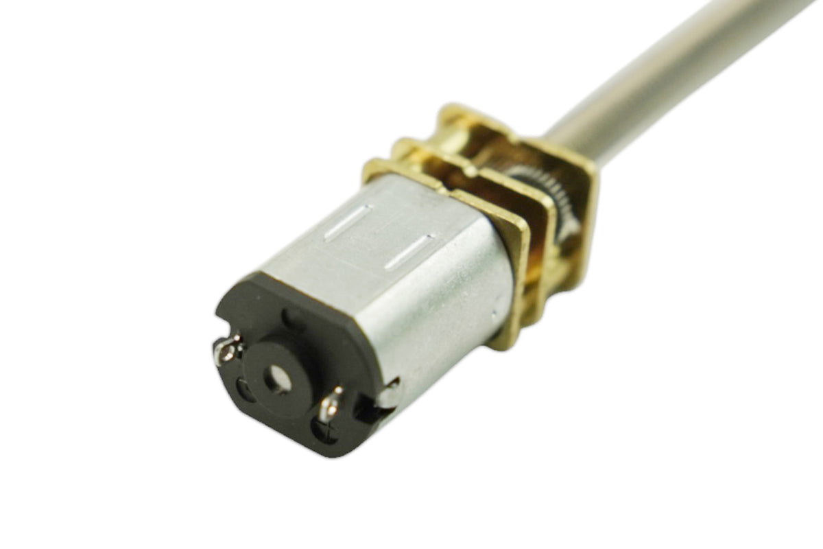 Micro Metal DC Geared Motor with Lead Screw (6V 150RPM M4*55)
