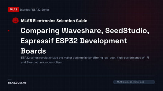 Comparing Waveshare, Seeed Studio, and Espressif ESP32 Development Boards