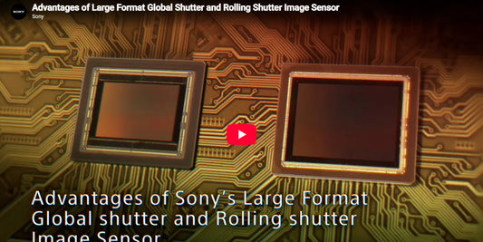 Advantages of Large Format Global Shutter and Rolling Shutter Image Sensor