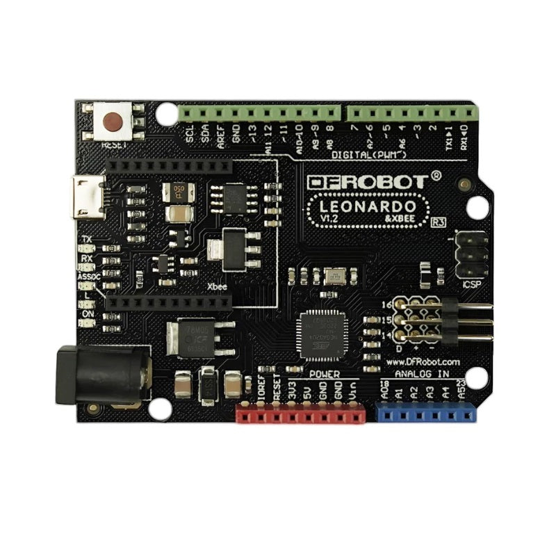 DFRduino Leonardo with Xbee Socket development board