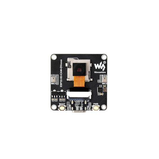 ESP32-S3 AIoT Camera Development Board, Integrated Audio Input And Output Module, Supports Connecting External Display, Image Capture & Recognition And AI Speech Interaction Support