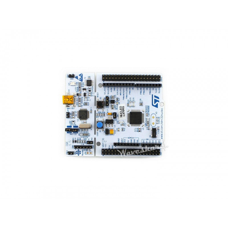 STM32 Nucleo-64 development board with STM32L476RG MCU