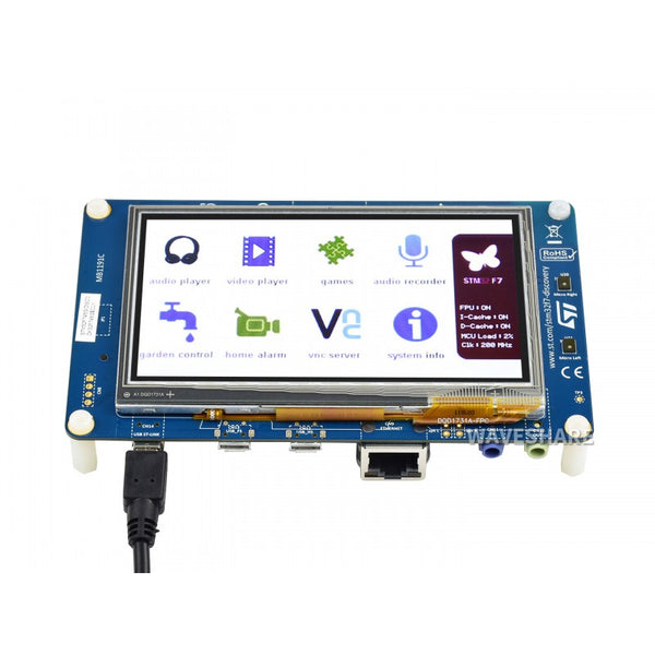 STM32F746G-DISCO, Discovery kit with STM32F746NG MCU – MLAB