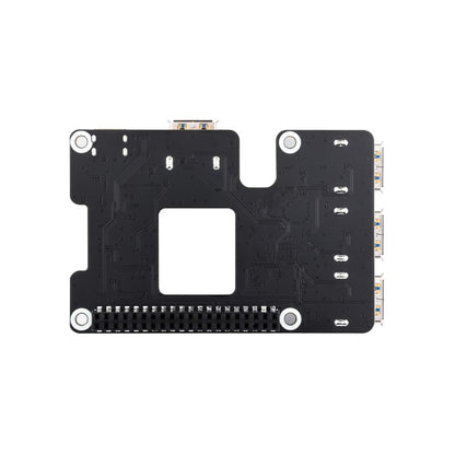 PCIe To USB 3.2 Gen1 HAT for Raspberry Pi 5, PCIe to USB HUB, 4x High Speed USB Ports, driver-free, plug and play, HAT + Standard