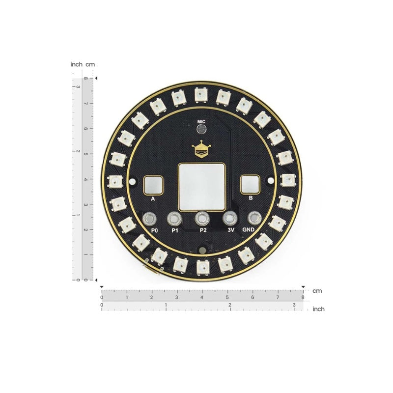 Micro:bit Circular RGB LED Expansion Board