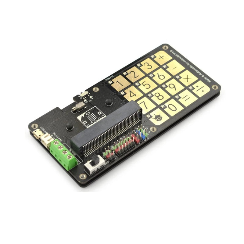 Micro:bit Math & Automatic Touch Keyboard