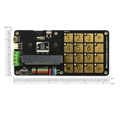 Micro:bit Math & Automatic Touch Keyboard