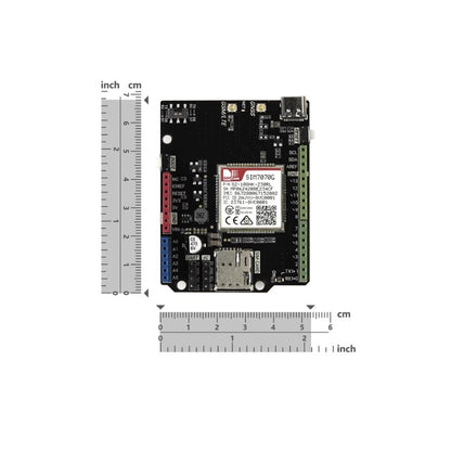 SIM7070G Arduino NB-IoT / LTE / GNSS / GPRS / GPS Expansion Shield
