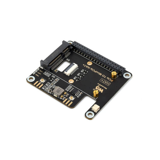 PCIe TO MiniPCIe Adapter For Raspberry Pi 5, Compatible With MiniPCIe Wireless NIC, Supports USB Bluetooth Connection, Driver-Free, Plug And Play, High-Speed Networking