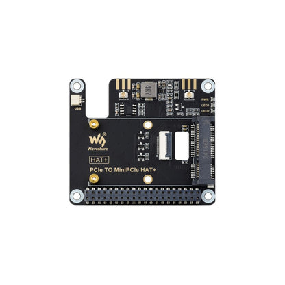 PCIe TO MiniPCIe Adapter For Raspberry Pi 5, Compatible With MiniPCIe Wireless NIC, Supports USB Bluetooth Connection, Driver-Free, Plug And Play, High-Speed Networking