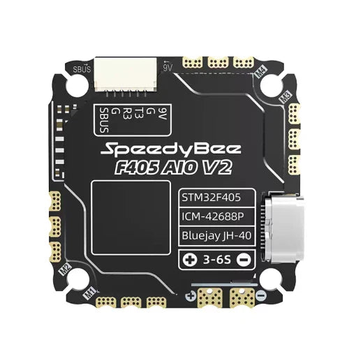 SpeedyBee F405 AIO V2 35/40A Bluejay 25.5x25.5 3-6S Flight Controller