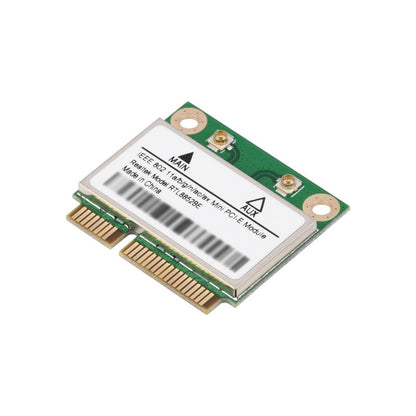 Wireless MINIPCIE RTL8852BE NIC, Gigabit Dual-Band Wi-Fi 6, 802.11AX Standard, Bluetooth 5.2