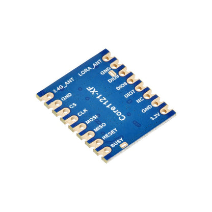 Core1121 LF/HF Dual-Band LoRa Module, Based on Low-Power LR1121 Transceiver, Suitable For Sub-GHz And 2.4GHz Frequency Bands