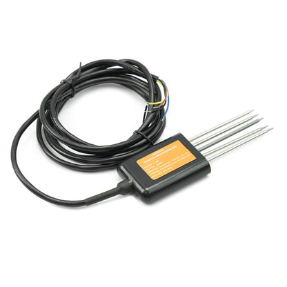RS485 4-in-1 Soil Moisture, Temperature, pH & EC Sensor for Smart Agriculture