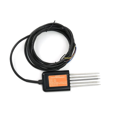 RS485 4-in-1 Soil Moisture, Temperature, pH & EC Sensor for Smart Agriculture