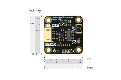 Gravity: High Accuracy Temperature, Humidity, Pressure, Ambient Light and UV Sensor - I2C/UART