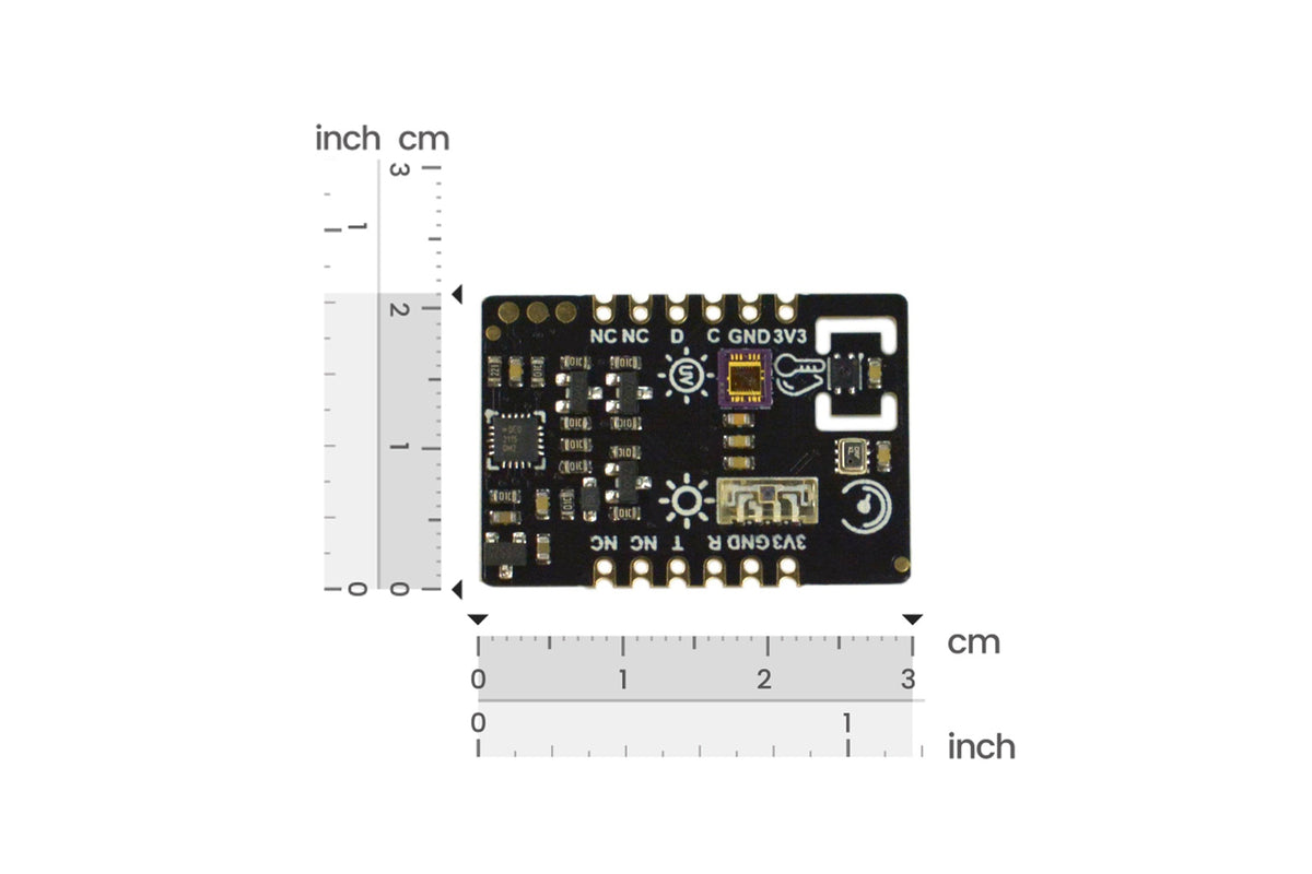 Fermion: Temperature & Humidity(SHTC3), Pressure(BMP280), Ambient Light(VEML7700) and UV(ML8511) Sensor(Breakout)