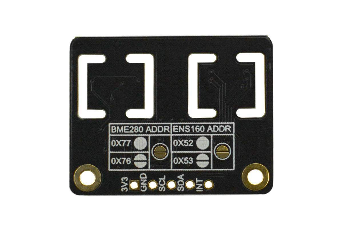 Fermion: ENS160+BME280 Environmental Sensor - TVOC, eCO2, Temp & Humidity (Breakout)