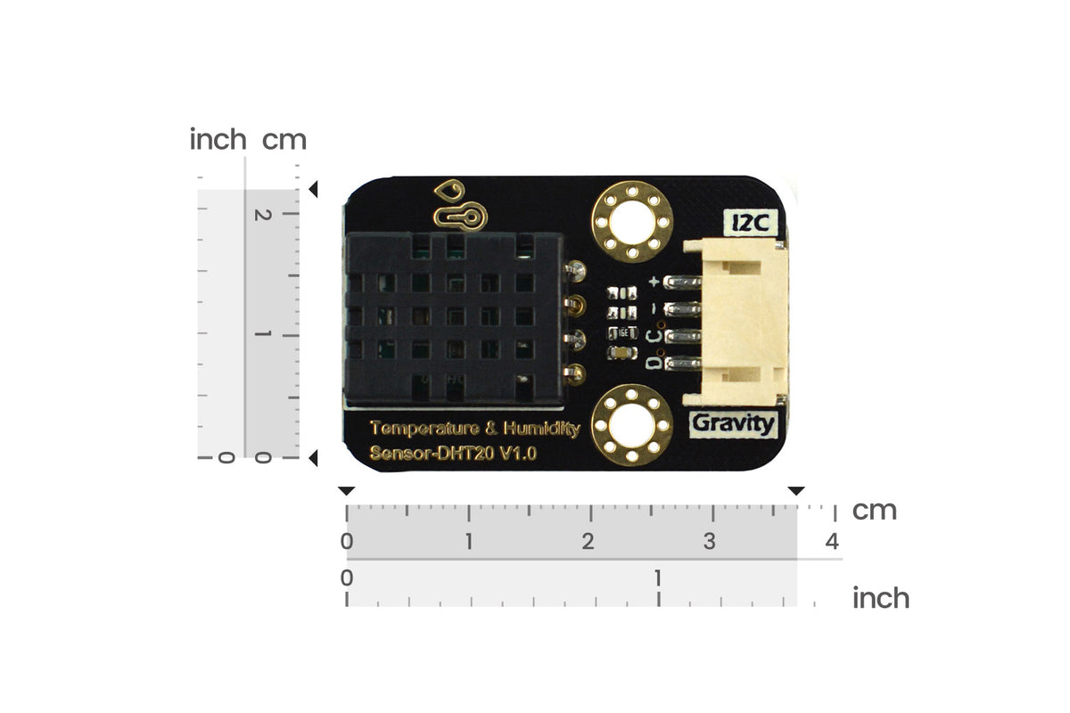 Gravity: DHT20 Temperature & Humidity Sensor for Arduino