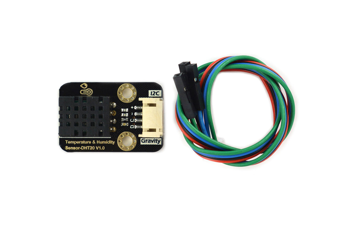 Gravity: DHT20 Temperature & Humidity Sensor for Arduino