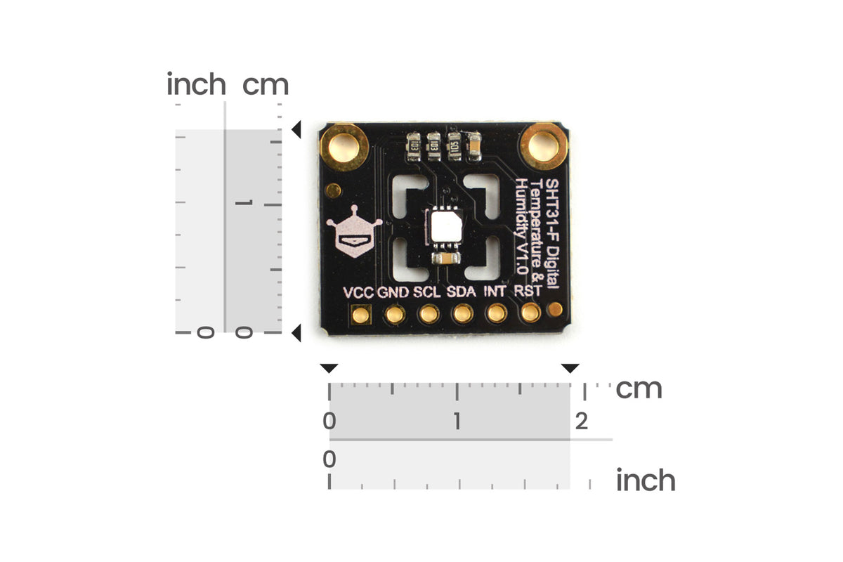 Fermion: SHT31-F Digital Temperature & Humidity Sensor (Breakout, I2C)