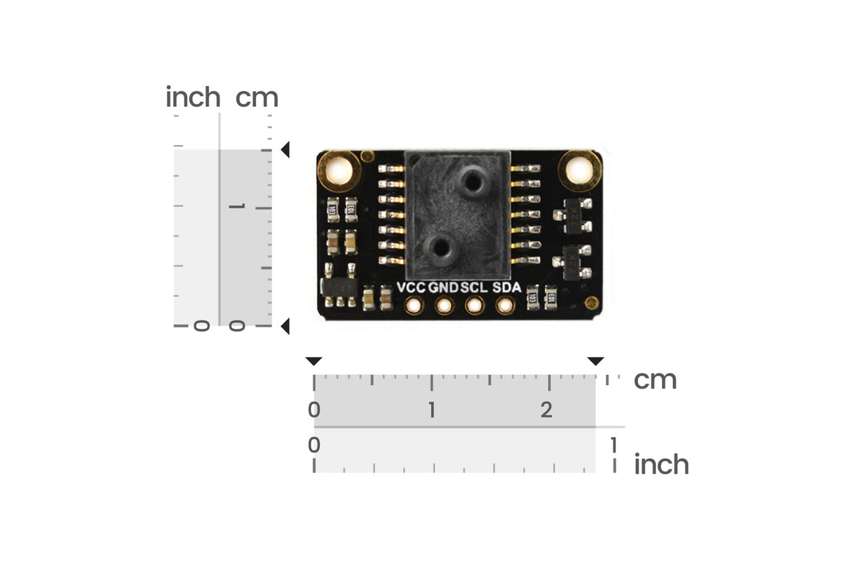 Fermion: LWLP5000 Differential Pressure Sensor - ±500pa (Breakout)