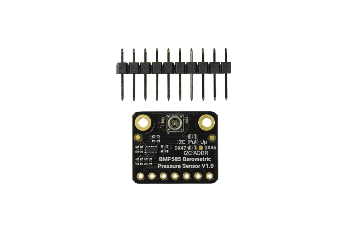 Fermion: BMP585 High-Precision Barometric Pressure & Temperature Sensor (±0.3 hPa, I2C / SPI / I3C)