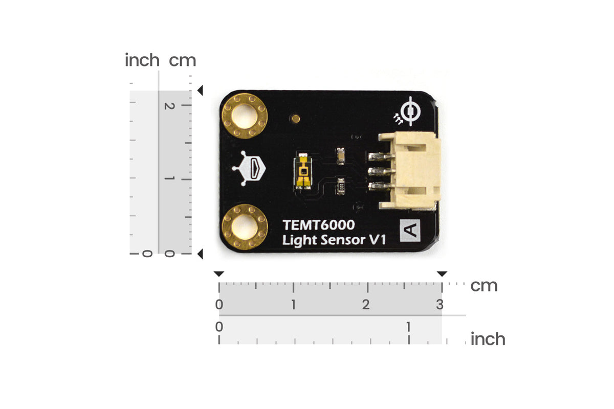 Gravity: Analog Ambient Light Sensor TEMT6000 (1~1000 Lux)
