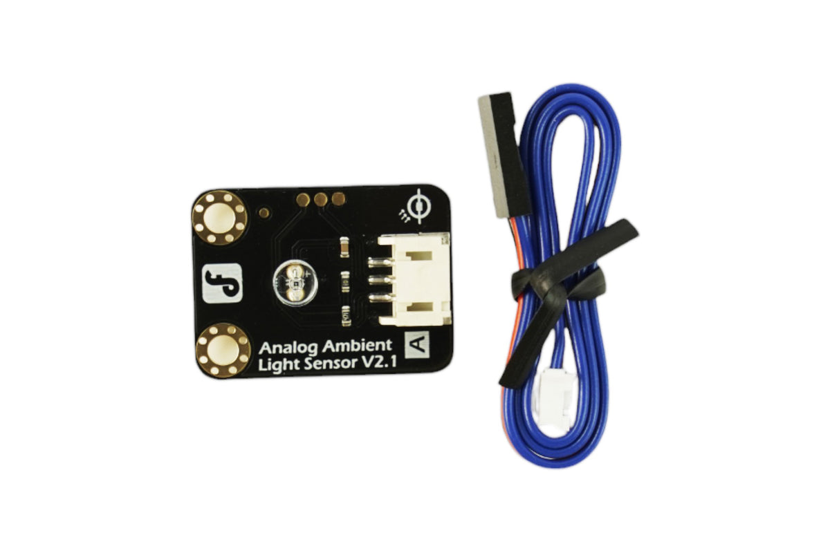 Gravity: Analog Ambient Light Sensor for Arduino / ESP32 / micro:bit / Raspberry Pi (1~6000 Lux)