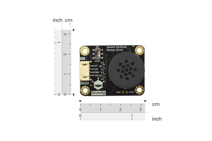 Gravity: Text to Speech Voice Synthesizer Module V2.0 for Arduino and ESP32 (Support English / Chinese)