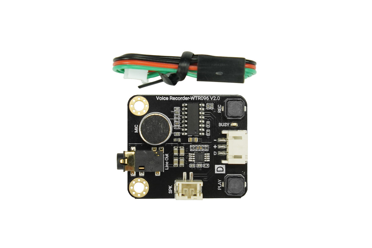 Gravity: Voice Recorder Module (WTR096 V2.0, 20s, 16KHz)