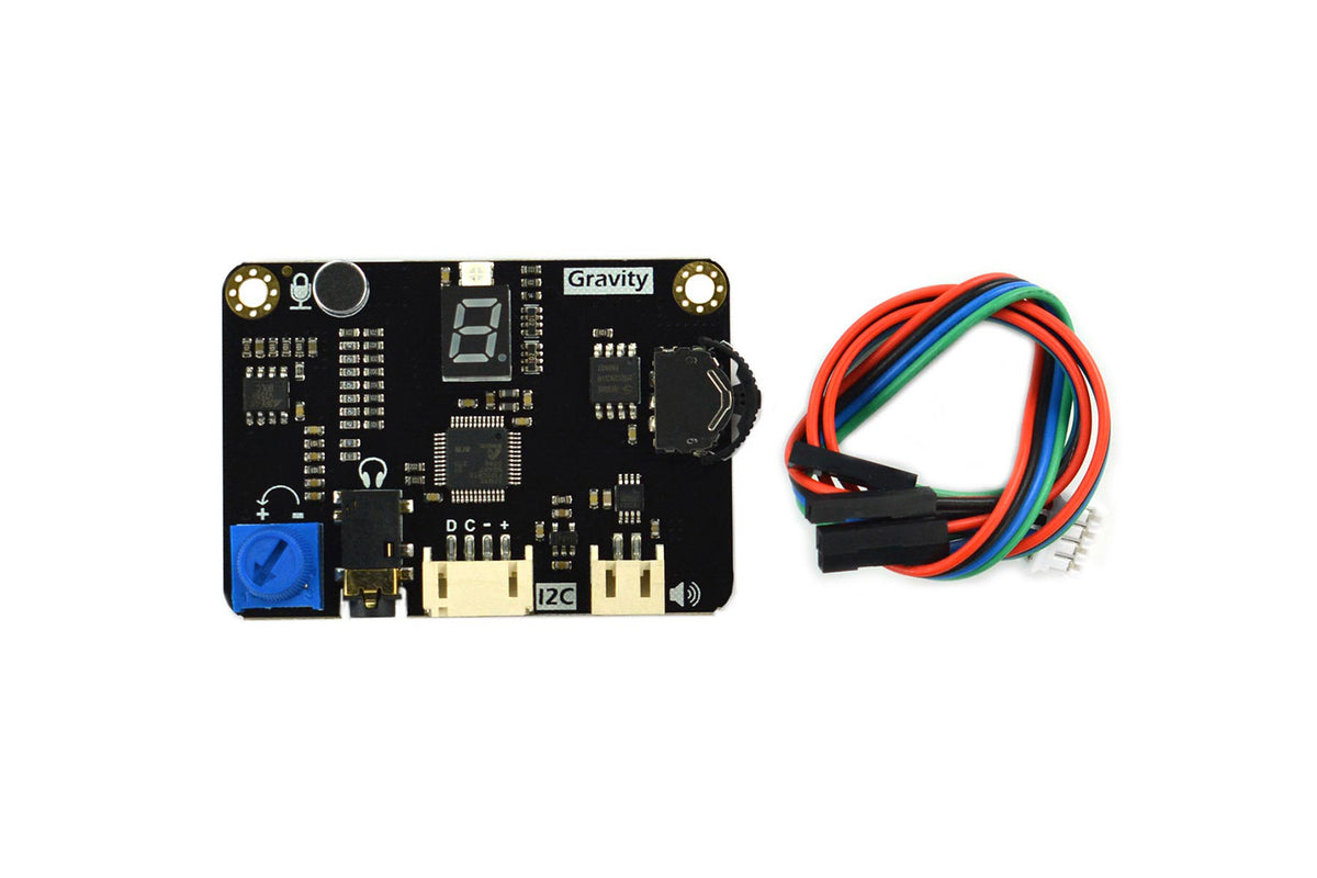Gravity: I2C Voice Recorder Module EDU