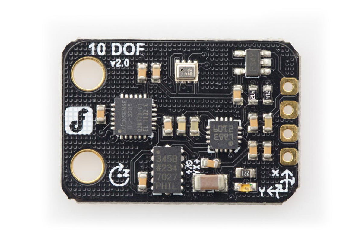 Fermion: 10 DOF IMU Sensor - ADXL345+ITG3205+VCM5883L+BMP280 (Breakout)