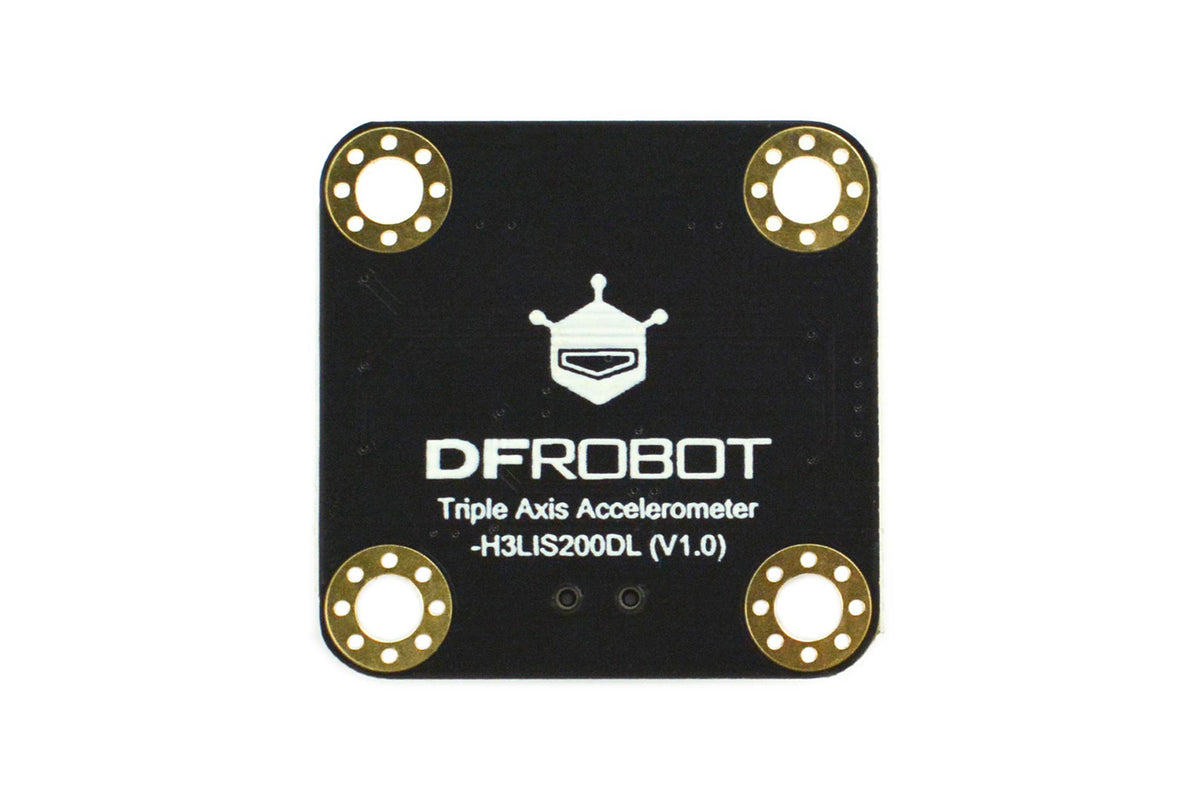 Gravity: I2C H3LIS200DL Triple Axis Accelerometer (±100g/±200g)