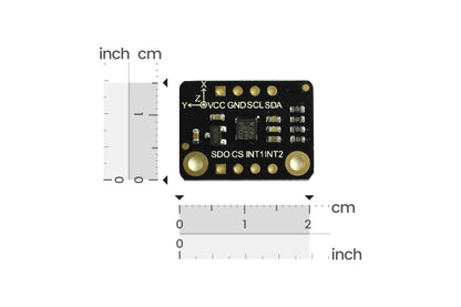 Fermion: I2C LIS331HH Triple Axis Accelerometer (Breakout) (±6g/±12g/±24g)