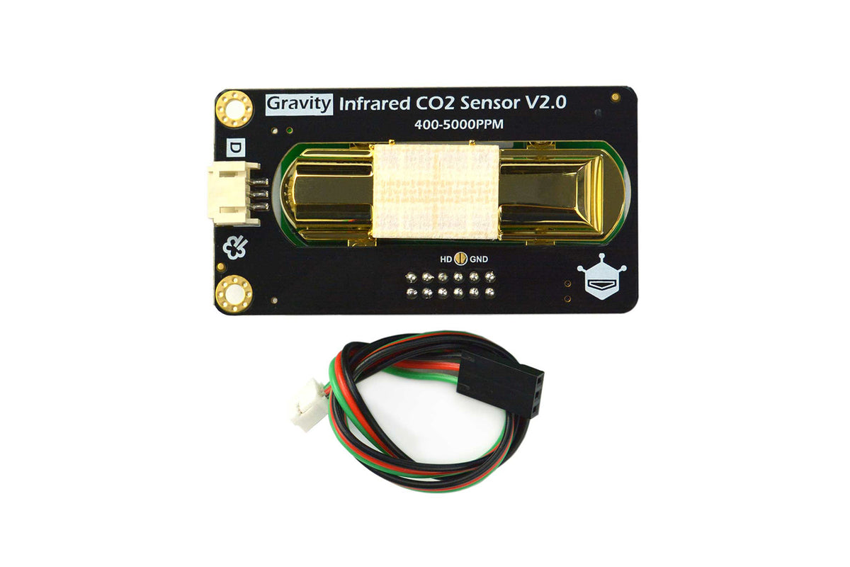 Gravity: PWM NDIR Infrared Carbon Dioxide / CO2 Sensor (400-5000 ppm)