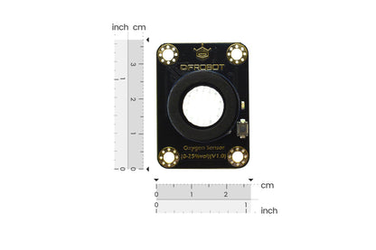 Gravity: Electrochemical Oxygen / O2 Sensor (0-25%Vol, I2C)