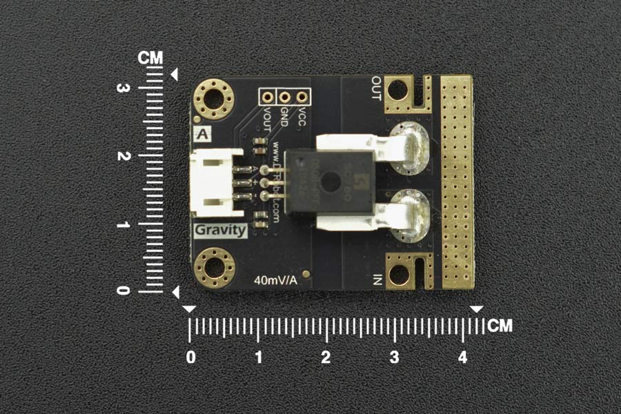 Gravity: Analog Current Sensor 50A (AC/DC) V2