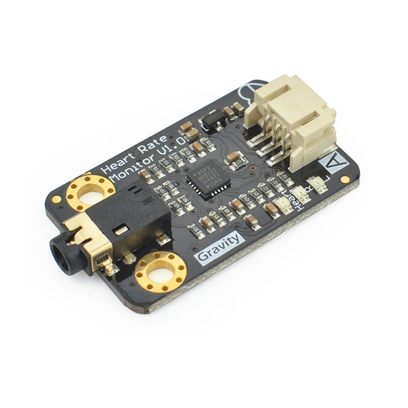 Gravity: Analog Heart Rate Monitor Sensor (ECG) for Arduino